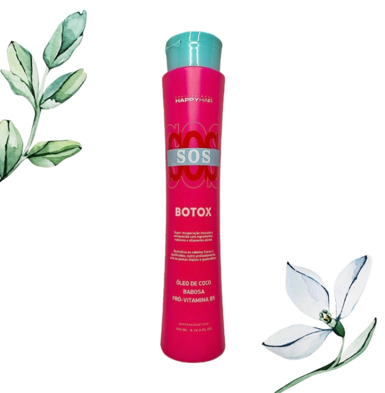 Инновационное сверхвосстановление Happy Hair SOS Botox