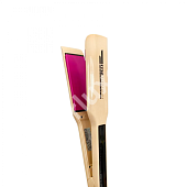 Утюжок MZ Titanium капучино, розовые пластины, глянец