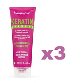 Happy Hair Keratin Shampoo 250 мл 3 шт