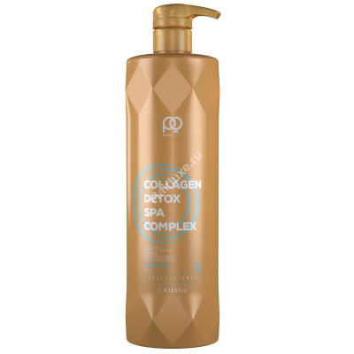 Сыворотка-флюид завершающая 5 в 1 Paul Oscar Collagen Detox SPA Complex 1000 мл