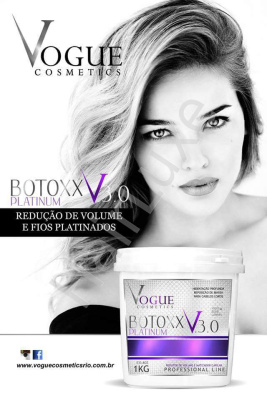 Набор ботокса для волос VOGUE BOTOXX PLATINUM 3.0 - 250/250 мл (разлив)