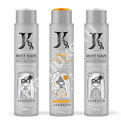 Комплект "Кератиновое выпрямление" JKeratin J.Hair 480/480/480 мл