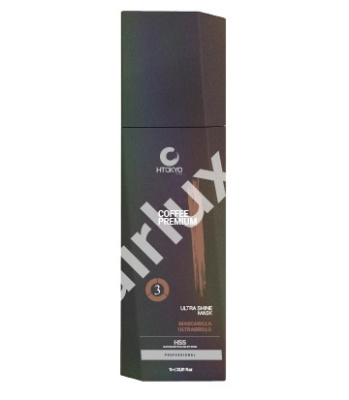 Завершающая маска H-TOKYO "УЛЬТРА БЛЕСК" COFFEE PREMIUM 500 мл