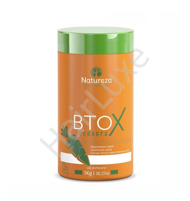 Ботокс для волос без формальдегида NATUREZA BTOX Cenoura 1000 мл