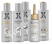 Комплект "Керапластика" JKeratin J.Hair и комплексом S+S 120/120/120/75/150 мл