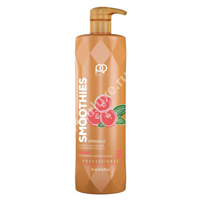 Кератин Paul Oscar Smoothies Smooth & Silky Cranberry Mask 1000 мл