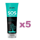 Маска ZOOM SOS 250 мл 5 шт