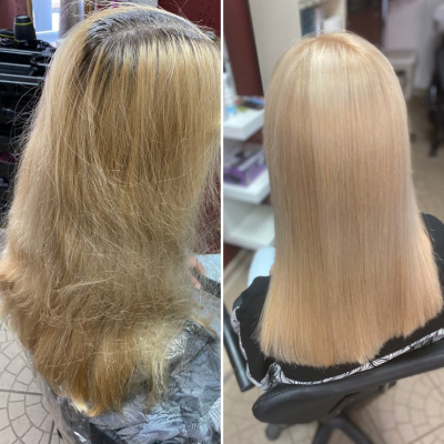 Кислотный состав SoupleLiss Gold Free Blond 1000 мл