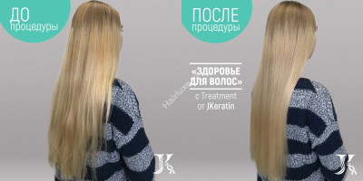 Комплект "Здоровье для волос" JKeratin Treatment 480/480/480 мл