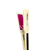 Утюжок MZ Titanium молочный, розовые пластины, матовый