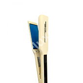 Утюжок MZ Titanium молочный, голубые пластины, матовый