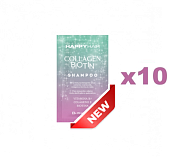 Шампунь Happy Hair Collagen & Biotin Саше 10 мл 10 шт