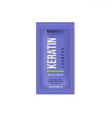 Увлажняющий шампунь MAXWELL Keratin Shampoo саше 10 мл