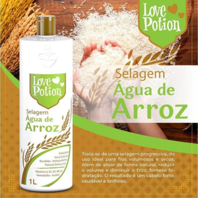Кератин LOVE POTION Aqua de Arroz 1000 мл
