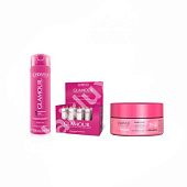 Набор Glamour. Save color highlighter - Эффект хайлайтера 250/200/10х15 мл