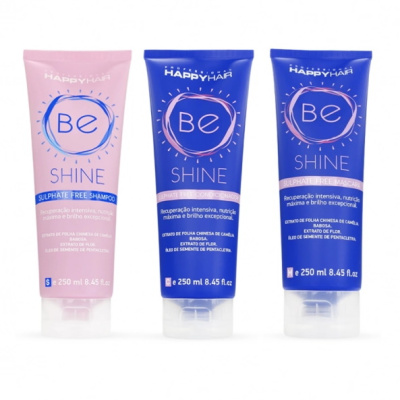 Набор Happy Hair BE Shine 250/250/250 мл