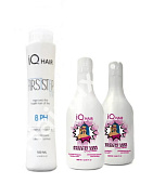 Набор кератина IQ HAIR CREAMY LISS CUPUACU 500/1000 мл
