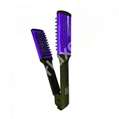 Расческа с зажимом KERATIN TOOLS Фиолетовая