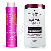 Набор ботокс для волос Agi Max Bottox 250/250 мл (разлив)