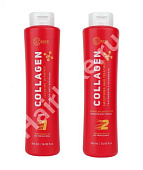 Набор Globber Collagen 100/100 мл шампунь + кератин