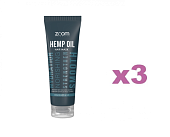 Маска глубокого кондиционирования ZOOM Hemp Oil Mask 250 ml 3 шт