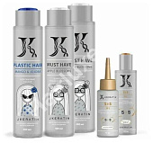 Комплект "Керапластика" JKeratin Plastic Hair с комплексом S+S 480/480/480/75/150 мл