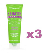 Happy Hair Keratin Mask 250 мл 3 шт
