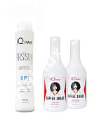 Набор кератина IQ HAIR COFFEE SHAKE STRONG 500/1000 мл