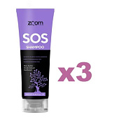 Шампунь ZOOM SOS 250 мл 3 шт