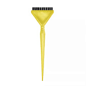 Кисть широкая c коротким ворсом MEGAPRO Желтая