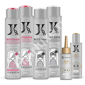 Комплект "Ботопластика" JKeratin BotoHair с комплексом S+S 480/480/480/480/75/150 мл