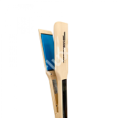 Утюжок MZ Titanium капучино, голубые пластины, глянец