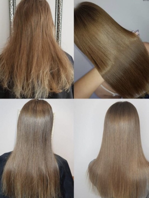 Кератиновый герметик SoupleLiss Gold Power 1000 мл