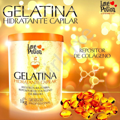 Коллагеновый восполнитель LOVE POTION GELATINA Orange 100 мл (разлив)