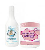 Набор кератина и ботокса IQ HAIR CREAMY LISS ACAI и JABUTICABA ANTIOX 100/100 мл (разлив)