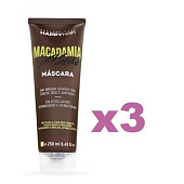 Маска HAPPY HAIR MACADAMIA MOIST 250 мл 3 шт
