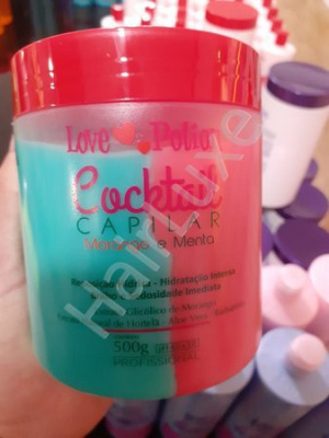 Холодный ботокс - маска LOVE POTION Cocktail Morango e Menta 100 мл (разлив)