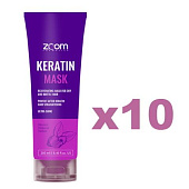 Маска-уход глубокого кондиционирования ZOOM Keratin Mask 250 мл 10 шт