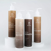 НАБОРЫ BRAZILIKA PROFI LINE BOTOX И KETATIN:ШГО,ботокс,кератин,маска 250/250/250/250 мл