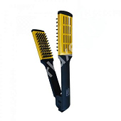 Расческа с зажимом KERATIN TOOLS Золотая