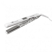 УТЮЖОК ИНФРАКРАСНЫЙ УЛЬТРАЗВУКОВОЙ С УЗКИМИ ПЛАСТИНАМИ HAPPY HAIR (БЕЛЫЙ)