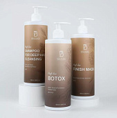 НАБОР ДЛЯ ПРОЦЕДУРЫ БОТОКС ДЛЯ ВОЛОС BRAZILIKA PROFI LINE 500/500/500 мл