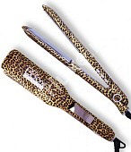 Профессиональный утюжок для волос BB ONE BR-119 TECHNOLOGY Леопардовый принт, Широкие пластины