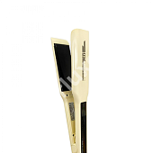 Утюжок MZ Titanium молочный, черные пластины, глянец