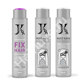 Комплект "Кератиновое выпрямление" JKeratin Fix Hair 480/480/480 мл
