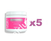 Розовая маска TEFIA MYBLOND Rose Mask for Blonde Hair 500 мл 5 шт