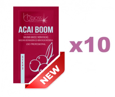 Завершающая маска BB Gloss Acai Boom Саше 10 мл 10 шт