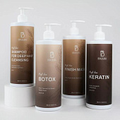 НАБОРЫ BRAZILIKA PROFI LINE BOTOX И KETATIN: ШГО, ботокс, кератин, маска 500/500/500/500 мл