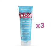 Безсульфатный кондиционер Happy Hair SOS 250 мл 3 шт