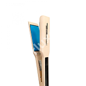 Утюжок MZ Titanium капучино, голубые пластины, матовый